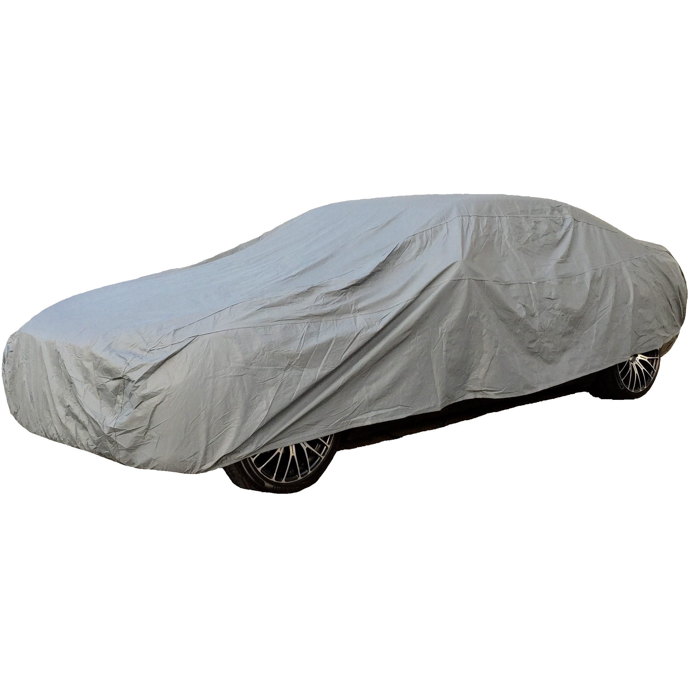 Heavy-Duty Fleece Lined Car Cover for cars from 214 to 228 or 19 in Length 5 Layer 